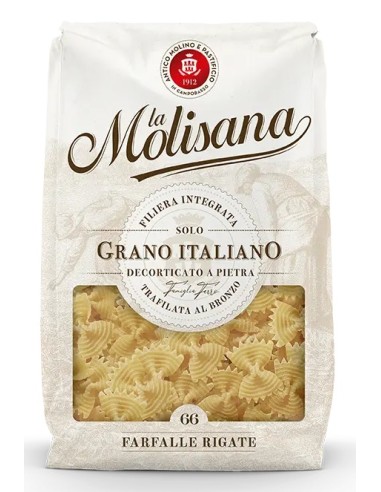 66 FARFALLE RIGATE MOLISANA 500 GRS.