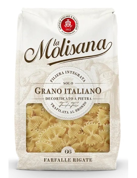 66 FARFALLE RIGATE MOLISANA 500 GRS.