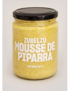 MOUSSE DE PIPARRA ZUBELZU 400 GRS.