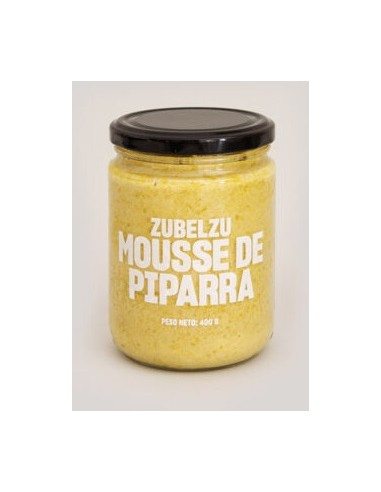 MOUSSE DE PIPARRA ZUBELZU 400 GRS.