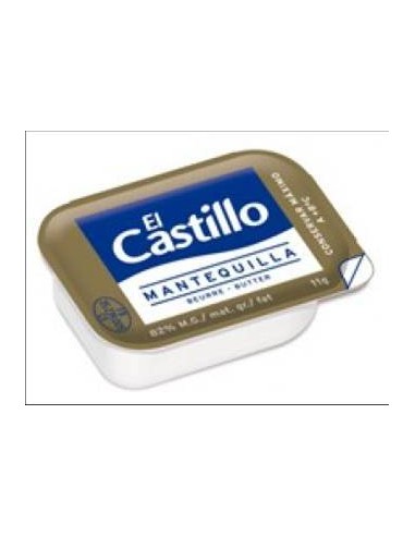 MANTEQUILLA EL CASTILLO 11 GRS. C.100 UDS.