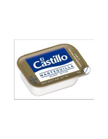 MANTEQUILLA EL CASTILLO 11 GRS. C.100 UDS.