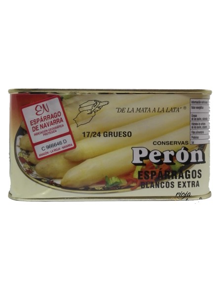 ESPARRAGO PERON D.O. NAVARRA 17/24 KG.