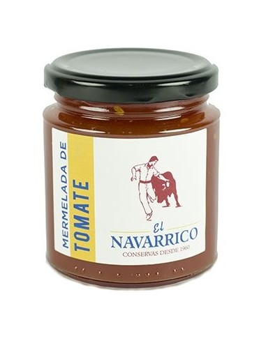 MERMELADA TOMATE EL NAVARRICO FRASCO 250 ML.