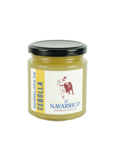 MERMELADA CEBOLLA EL NAVARRICO FCO. 250 ML.