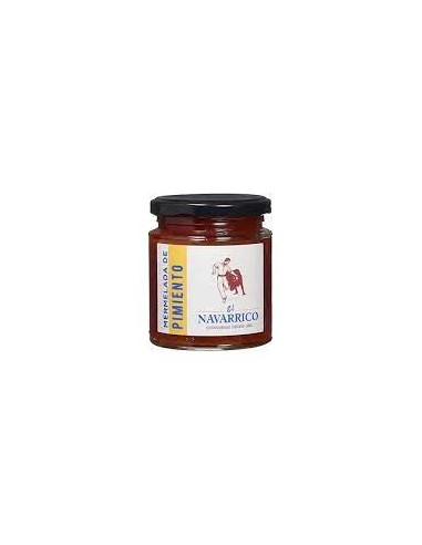 MERMELADA PIMIENTO EL NAVARRICO 250 ML.