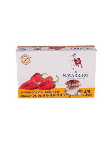 PIMIENTO RELL .HONGOS NAVARRICO 250 GRS.