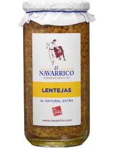 LENTEJA EL NAVARRICO 720 ML.