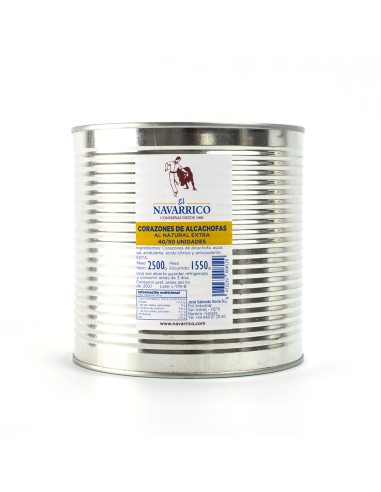 ALUBIA BLANCA EL NAVARRICO LATA 2650 ML.