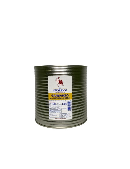 GARBANZO EL NAVARRICO LATA 2650 ML.