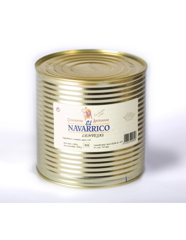 LENTEJAS EL NAVARRICO 2650 ML.