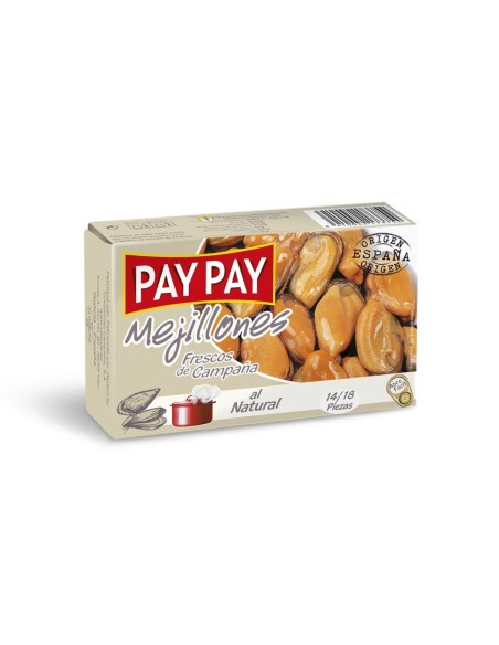 MEJILLON AL NATURAL 14/18 PAY-PAY OL-120