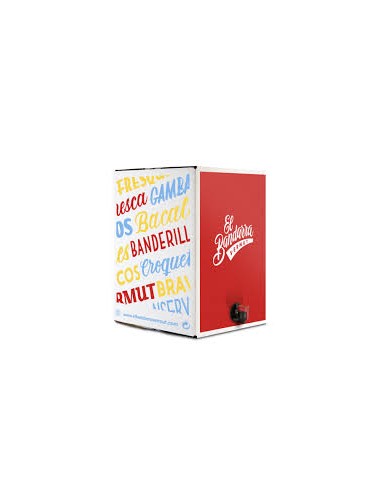 VERMUT ROJO EL BANDARRA B.I.BOX 15 LITROS