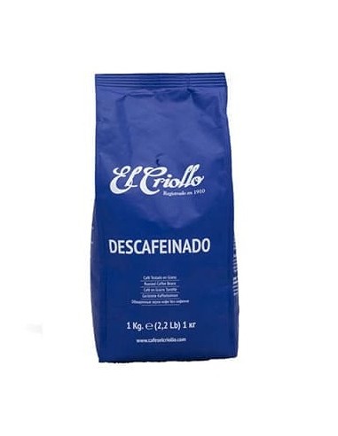 CAFE DESCAFEINADO GRANO 100% KILO