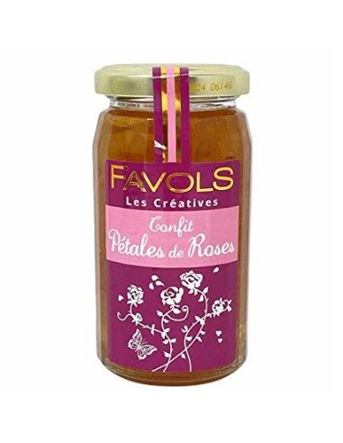 CONFITURA PETALOS DE ROSA FAVOLS 260 GRS.