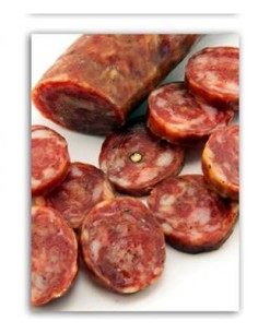 SALCHICHON DE CIERVO EL LEBANIEGO 300 GRS.