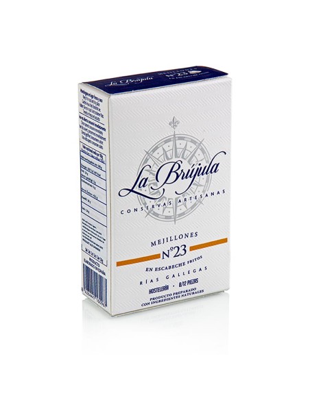 LB23 MEJILLON ESCABECHE 8/12 HOST. LA BRUJULA OL-120