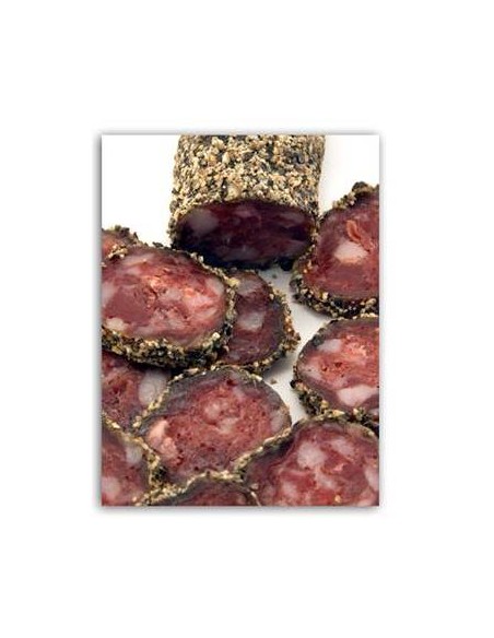 SALCHICHON PIMIENTA CIERVO EL LEBANIEGO 300 GRS.