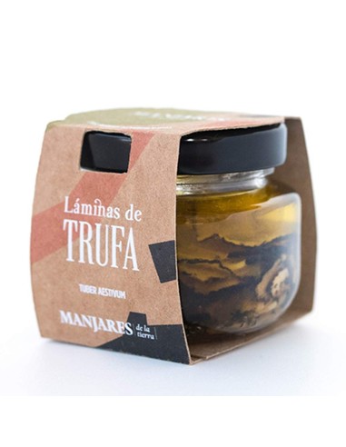 LAMINAS TRUFA NEGRA EN ACEITE 53 GRS.TRUFICAS
