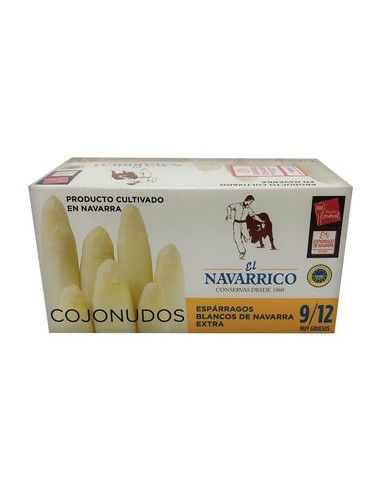 ESPARRAGO D.O. NAVARRA 9/12 EL NAVARRICO 850 ML.