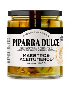 GUINDILLA VASCA PIPARRA MAESTROS ACEITUNEROS 390 GRS.