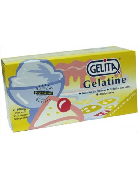 GELATINA COMESTIBLE HOJAS ORO KG.