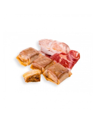 RAVIOLI CRUJ SECRETO C/CEB CONF.Y JAMON 2...