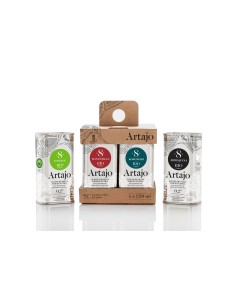 PACK 4 VARIEDADES AOVE ARTAJO 8 LATA 250 ML.