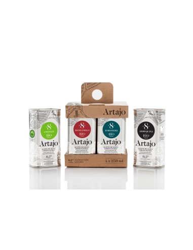 PACK 4 VARIEDADES AOVE ARTAJO 8 LATA 250 ML.