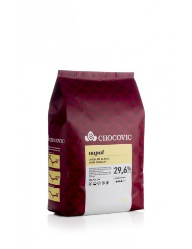 COBERTURA BLANCA NAPAL 30.5% GOTAS BOLSA 5 KILOS