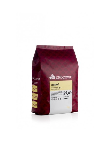 COBERTURA BLANCA NAPAL 30.5% GOTAS BOLSA 5 KILOS