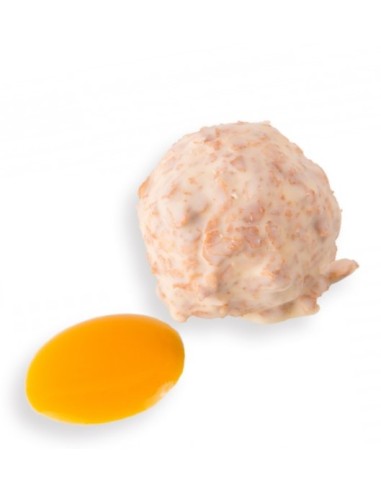 CRUJIENTE CHOCO BLANCO MARACUYA 20 UDS.GASTRONOMS