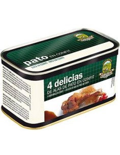 LATA RED. 4 DELICIAS ALAS CONFIT MARTIKO