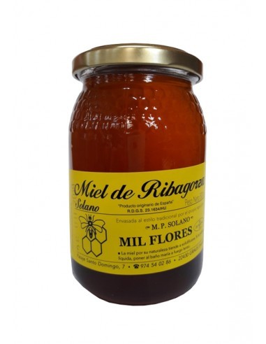 MIEL MIL FLORES TARRO 1 KG.