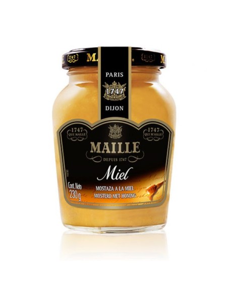 MOSTAZA MAILLE A LA MIEL 230 GRS.