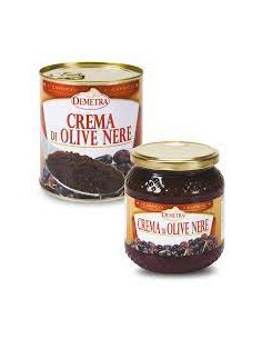 CREMA DE OLIVAS NEGRAS DEMETRA 800 GRS.