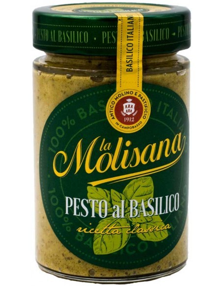 PESTO AL BASILICO MOLISANA 190 GRS.