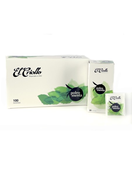 POLEO MENTA CRIOLLO 100 SOBRES