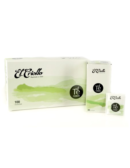 TE VERDE CRIOLLO 100 UDS.